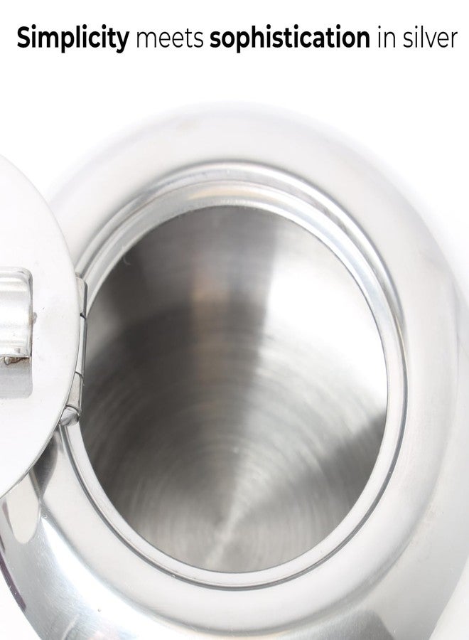 مانتيلو سيجارز منفضة سجائر مانتيلو العصرية المصنوعة من الفولاذ المقاوم للصدأ، مع غطاء، للاستخدام الداخلي والخارجي - Image 4